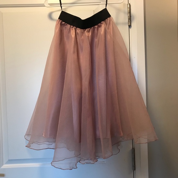 Pink tulle skirt - Picture 1 of 3